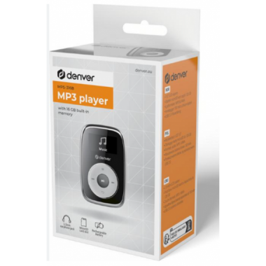 Reproductor Denver MP3/MP4 16GB Negro/Blanco MPS-316