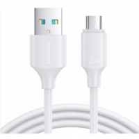 Cable de Datos de Carga Rápida JOYROOM Usb-a a Micro 3A 3.3FT/1M Blanco S-A9