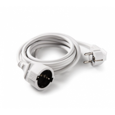 Cable Alargador Prolongador Extrastar 3680W 16A 250V H05VV-F 2M