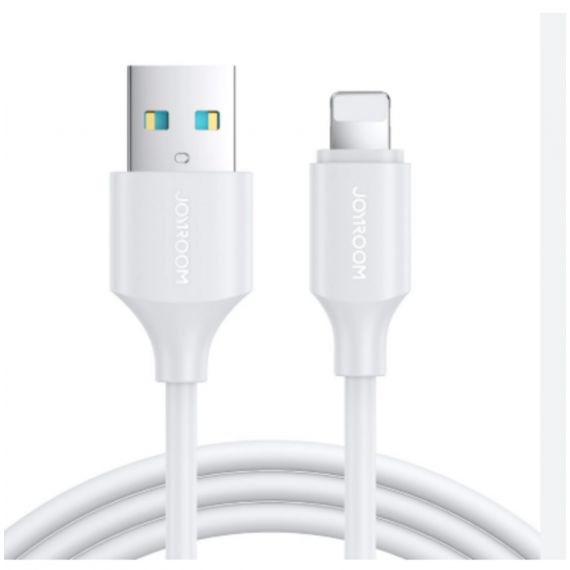 Cable de Datos de Carga Rápida Joyroom USB-A a Lightning 0.25m Blanco S-A9