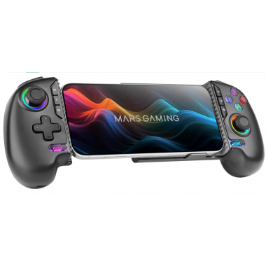 Mando Gamepad Mars Gaming para M&oacute;vil PS4/Switch/Switch 2/PC MGPXPRO Negro