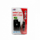 Cargador Universal Swiss+Go 3.6V/7.2V USB C-734U Negro/Blanco SWI50300