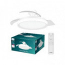 Ventilador de Techo Philips Bliss Luz LED Blanco (929004750001)