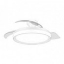 Ventilador de Techo Philips Bliss 106cm, Aspas Retráctiles, Luz LED y Mando a Distancia (929004749601)