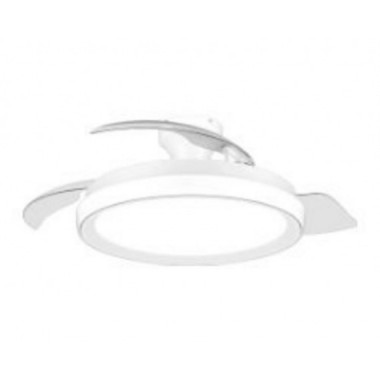 Ventilador de Techo Philips Bliss 106cm, Aspas Retr&aacute;ctiles, Luz LED y Mando a Distancia (929004749601)