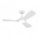 Ventilador de Techo Philips Olas 106cm Luz LED Blanco (929004750601)
