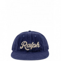Polo RALPH LAUREN - Woven-cap - Newport Navy X - 710P04900500/NEWPORT Navy X