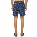 POLO RALPH LAUREN - WOVEN-TRUNK-SWIM BOTTOM - BLUE POLO PALMS - 710B13661001/BLUE POLO PALMS