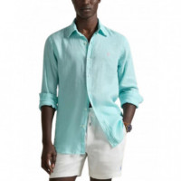 Polo RALPH LAUREN - Cubdppcs-long Sleeve-sport Shirt - New Aqua - 710966294510/NEW Aqua