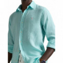 Polo RALPH LAUREN - Cubdppcs-long Sleeve-sport Shirt - New Aqua - 710966294510/NEW Aqua