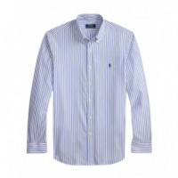 Polo RALPH LAUREN - Woven-sport Shirt-shirt - 3249D White Blue - 710B15595008/3249D White Blue