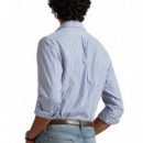 Polo RALPH LAUREN - Woven-sport Shirt-shirt - 3249D White Blue - 710B15595008/3249D White Blue