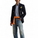 Polo RALPH LAUREN - Woven-sport Shirt-shirt - 3249D White Blue - 710B15595008/3249D White Blue