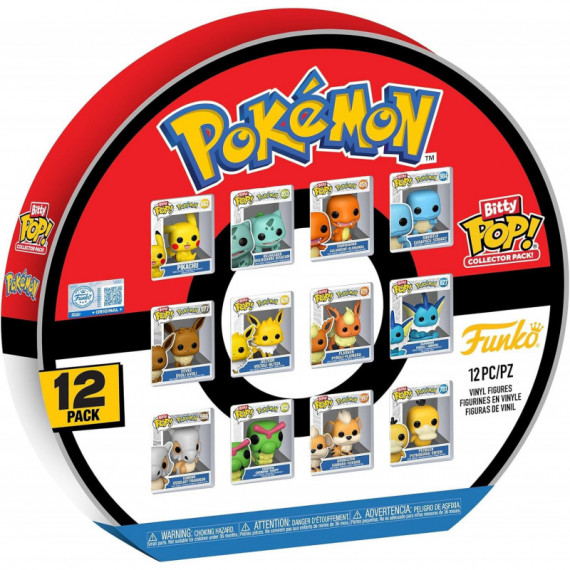 Pack de 12 Bitty POP Pokemon