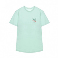 Camisetas Hombre Camiseta ARICA Elephant Acqua