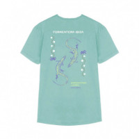 Camisetas Hombre Camiseta ARICA Formentera Acqua