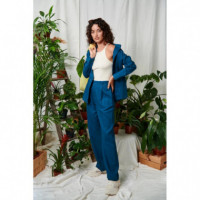 Pantalones Pantalón 24COLOURS Azul 60805