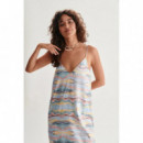 Vestidos Vestido 24colours Tirantes Estampado 21090