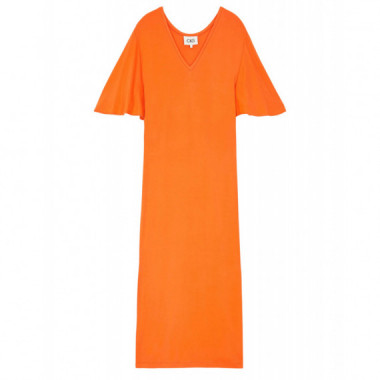 Vestidos Vestido Largo CKS Dusk Bright Orange