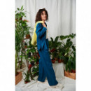 Blusas y Camisas Sobrecamisa 24colours 30399 Petróleo