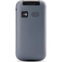 PANASONIC Telefono Movil De Tapa Con Boton SOS KX-TU400 Gris