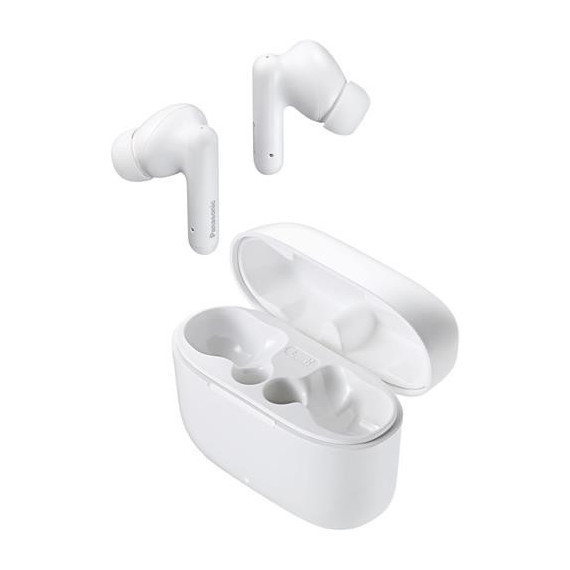 PANASONIC Auricular Bluetooth RZ-B110W XBS 26H IPX4 Con Base Cargadora Blanco