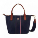 POPETTE MINI TOTE CORP SPACE BLUE CORP