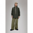 Chaquetas Hombre Chubasquero RAINS Unisex Green