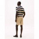 BROOKLYN ESS TWILL W BELT BEIGE