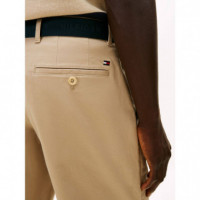 Brooklyn Ess Twill W Belt Beige  TOMMY HILFIGER