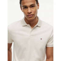 Liquid Cotton Reg Seasonal Polo Heathere  TOMMY HILFIGER