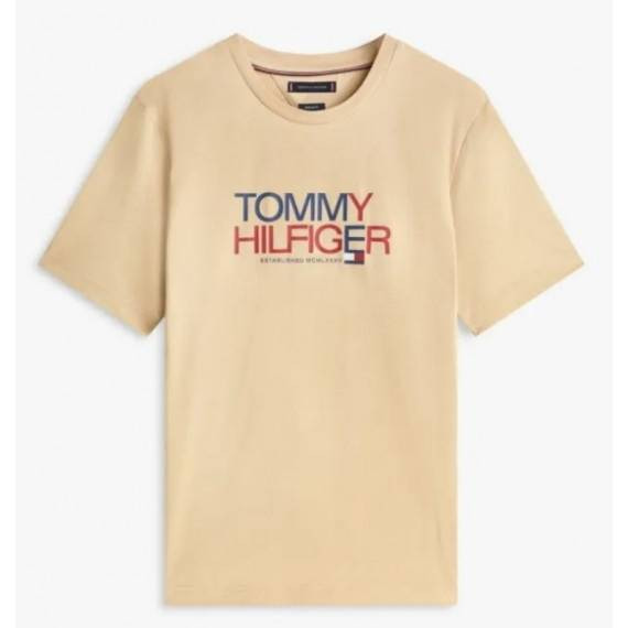 BRAND LOVE BIG TEXT TEE SANDALWOOD