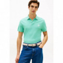 TH SCRIPT REG POLO ARCTIC AQUA