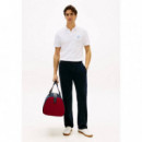 TH SCRIPT REG POLO WHITE