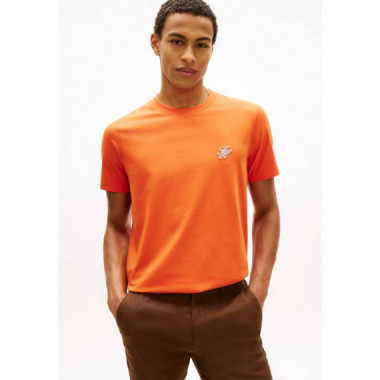 SCRIPT MONOGRAM SWIMSHOP TEE BRILLIANT O