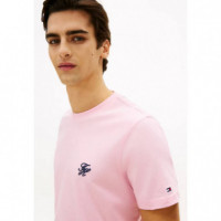 Script Monogram Swimshop Tee Classic Pin  TOMMY HILFIGER