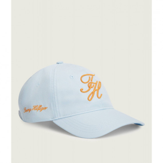 TH SCRIPT SOFT 6 PANEL CAP KEEPSAKE BLUE