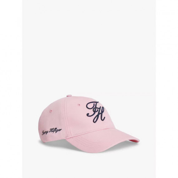 TH SCRIPT SOFT 6 PANEL CAP CLASSIC PINK