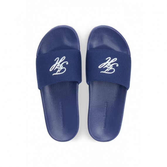 TH SCRIPT POOL SLIDE PREPPY NAVY