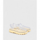 Calzado Cangrejera IGOR Vega Cristal Transparente Vainilla