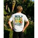 Camiseta ON VACATION Unisex Holy Guacamoly Blanca