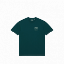 Camisetas Hombre Camiseta LAST RESORT AB Little AB Flatlock Dark Teal