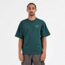 Camisetas Hombre Camiseta LAST RESORT AB Little AB Flatlock Dark Teal