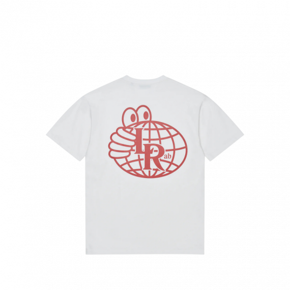 Camisetas Hombre Camiseta LAST RESORT AB Atlas Monogram White Brick Red