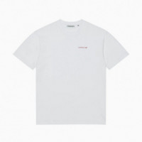 Camisetas Hombre Camiseta LAST RESORT AB Atlas Monogram White Brick Red