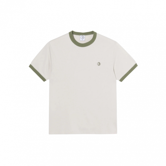 Camisetas Hombre Camiseta POLAR SKATE CO Ringer Pale Taupe Army