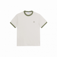 Camisetas Hombre Camiseta POLAR SKATE CO Ringer Pale Taupe Army