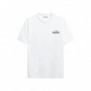 Camiseta ON VACATION Unisex Postcard Italia Blanca