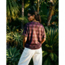 Camiseta Camisa ON VACATION Unisex Vacanza Burgundy