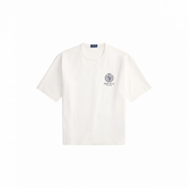 Camisetas Hombre Camiseta POLO RALPH LAUREN Relaxed Fit White